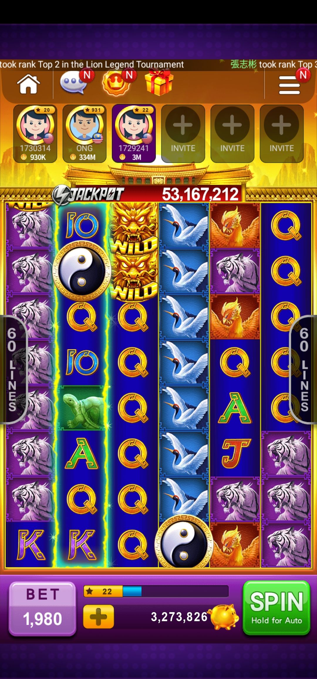 Spin Royale Slots game